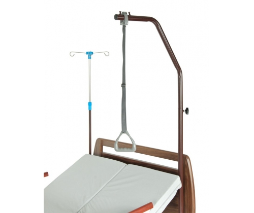 Механическая медицинская кровать с санитарным оснащением DHC FF-2 с функциями "кардио-кресло" и переворачивания пациента