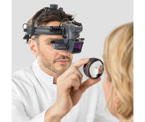Непрямой бинокулярный офтальмоскоп OMEGA 500 с видеокамерой DV1