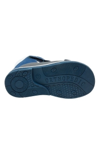 Ортопедические ботинки летние арт.71487-1 серо-синий