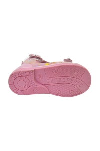 Ортопедические ботинки летние арт.71497-2 розовый с брызгами красок